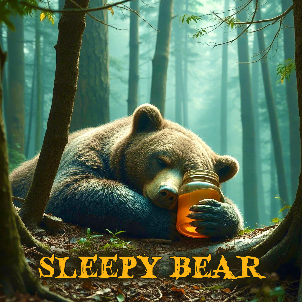 Sleepy Bear Small Batch Navy Flake