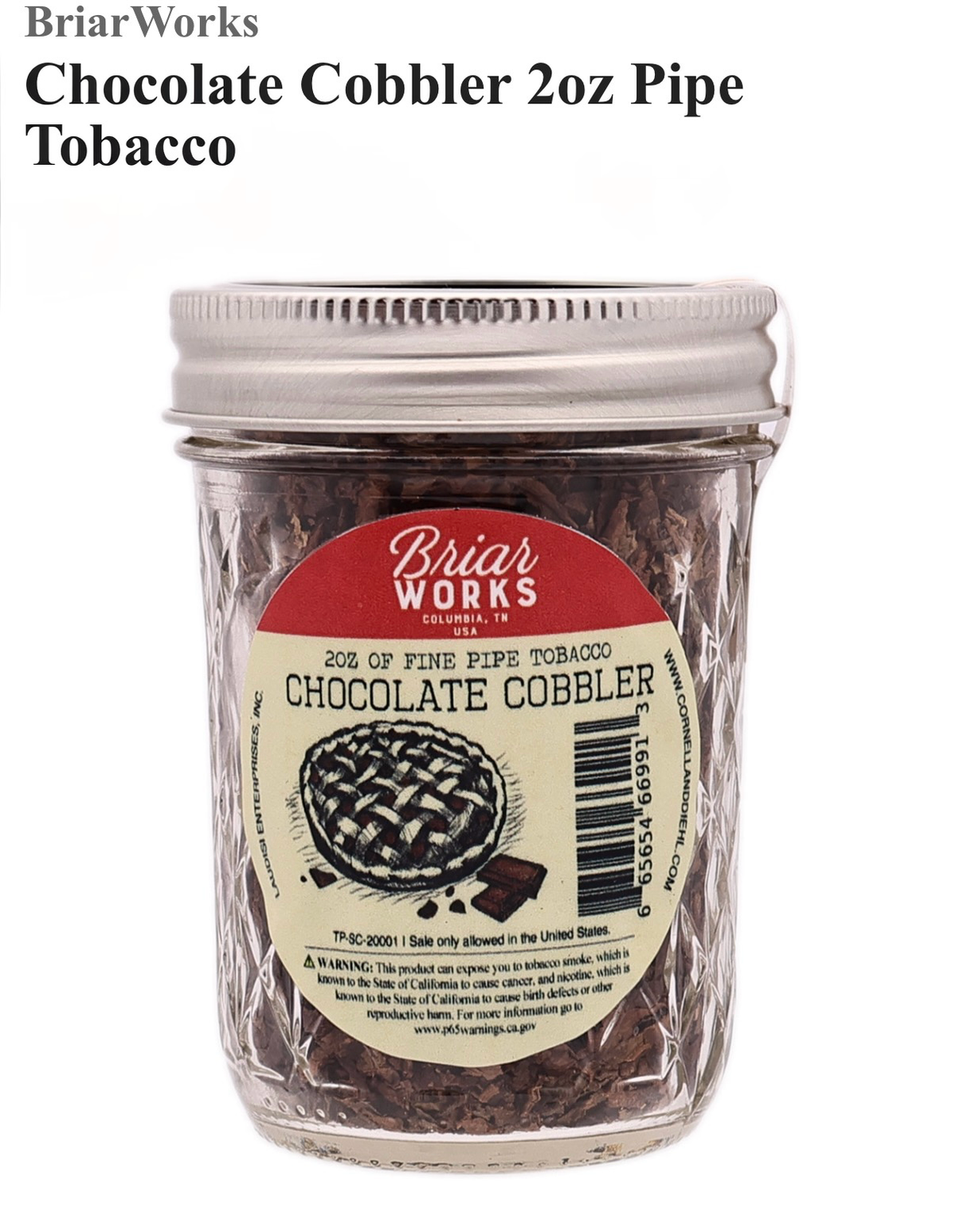 Briar Works Chocolate Cobbler