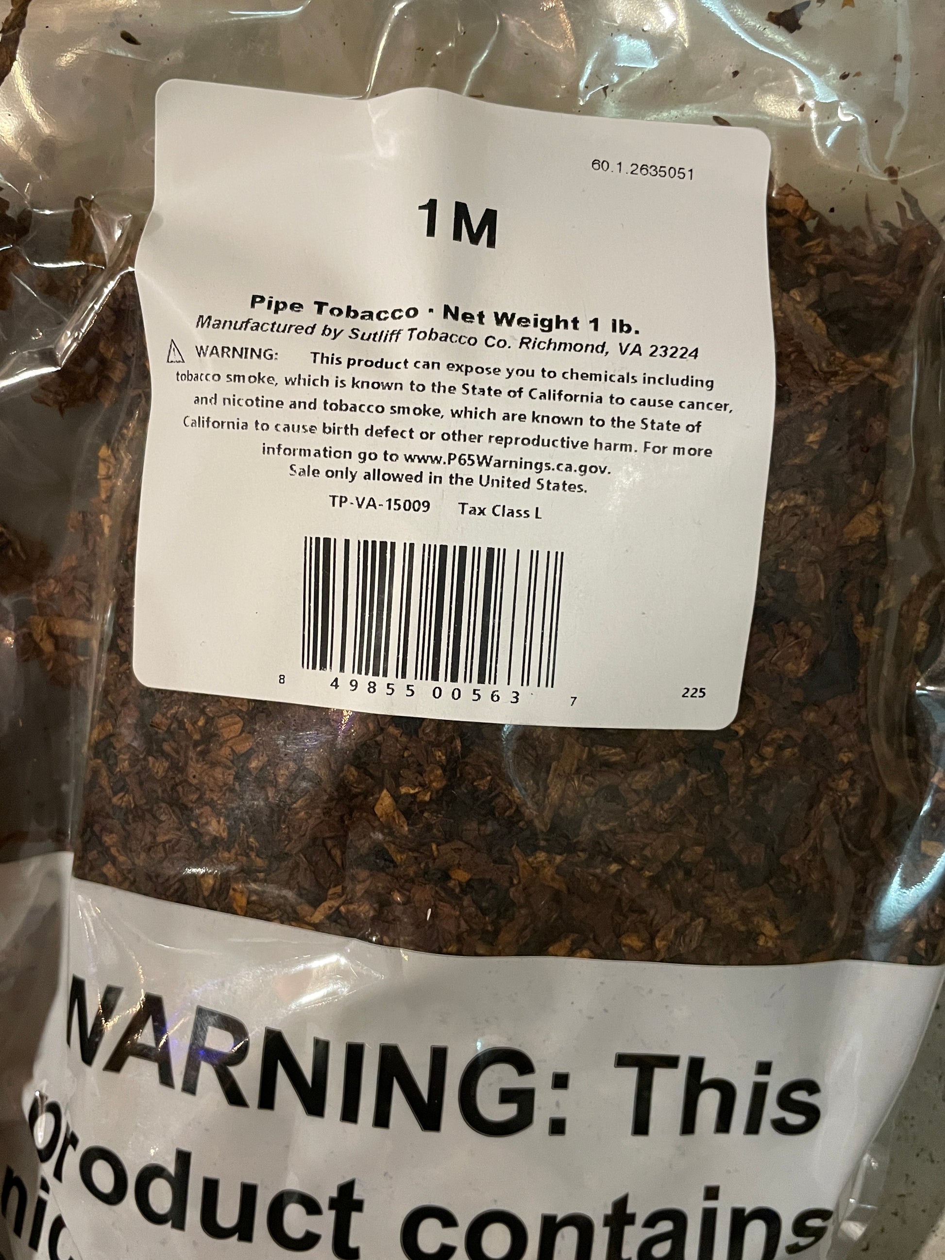 sutliff pipe tobacco Private Stock Great Outdoors 1.5oz Sutliff 1M, 1lb Bag