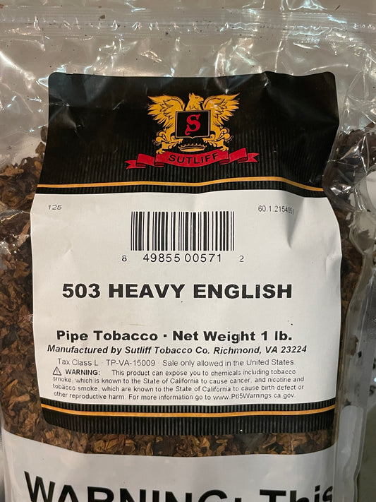 Sutliff 503 Heavy English, 1lb bag