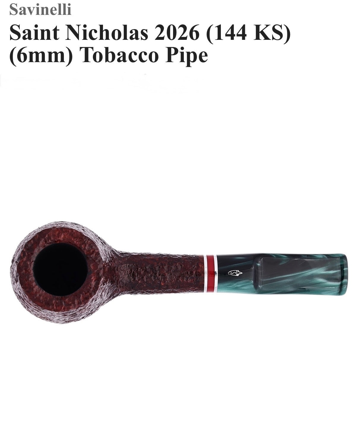Savinelli Saint Nicolas 2026, 144KS (6mm)