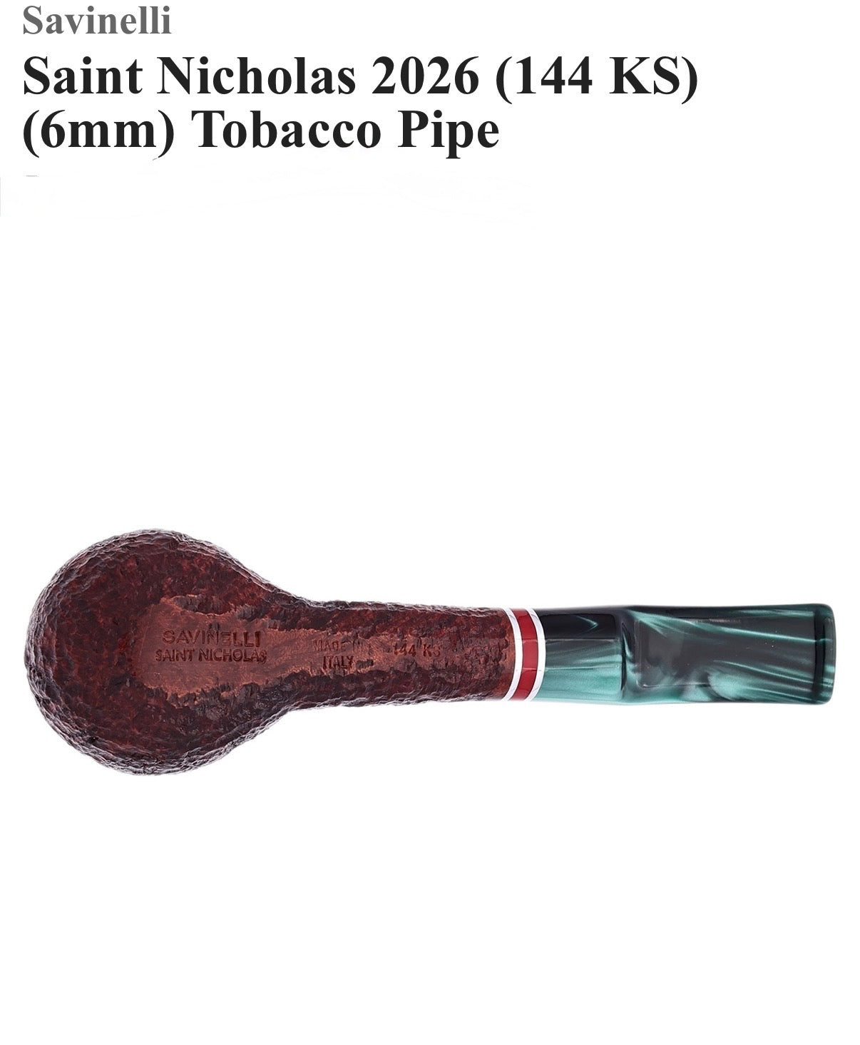 Savinelli Saint Nicolas 2026, 144KS (6mm)