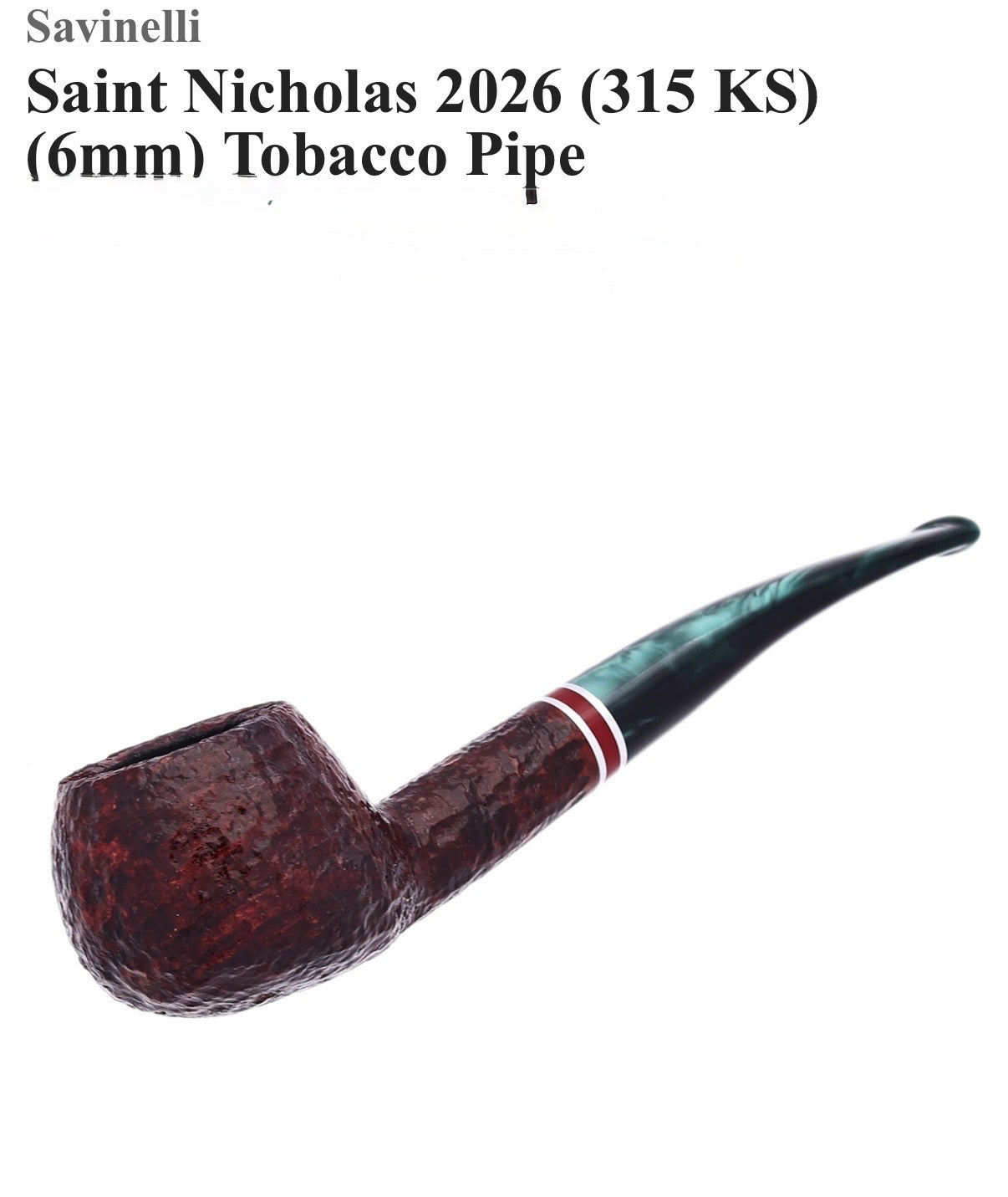 Savinelli Saint Nicolas 2026, 315KS (6mm)