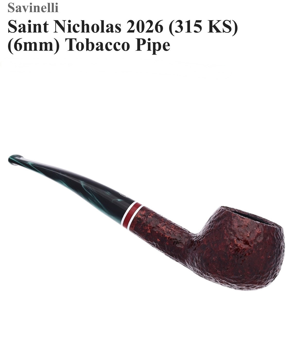 Savinelli Saint Nicolas 2026, 315KS (6mm)
