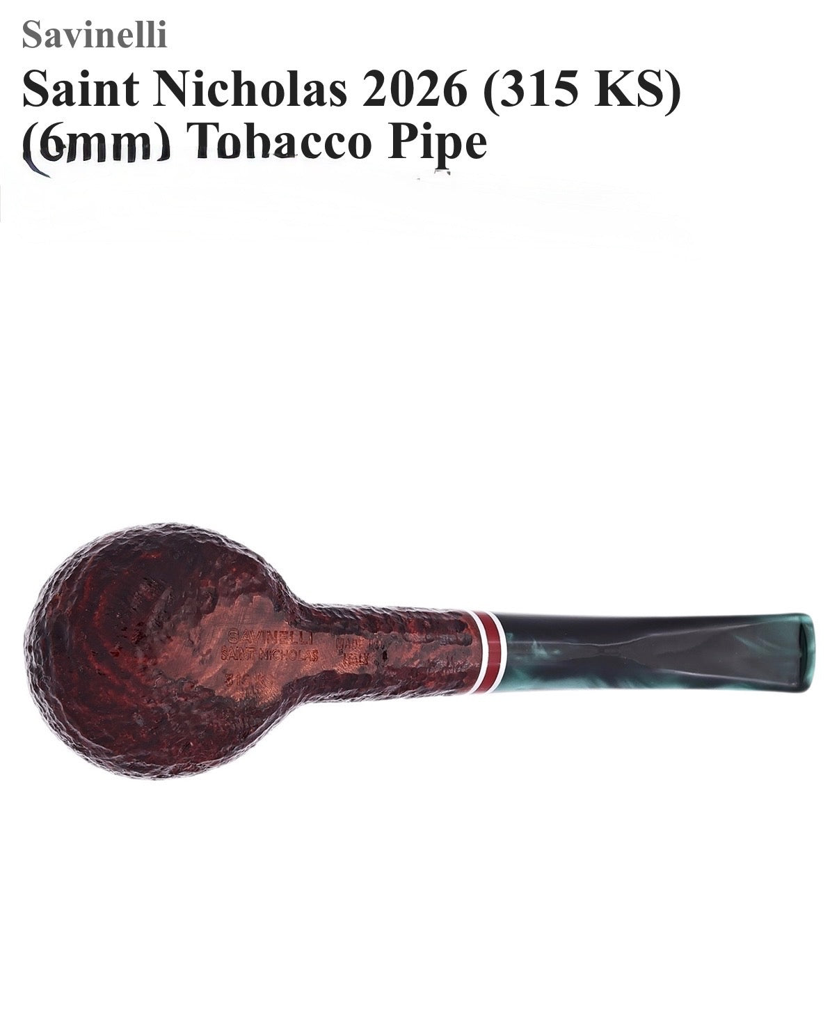 Savinelli Saint Nicolas 2026, 315KS (6mm)