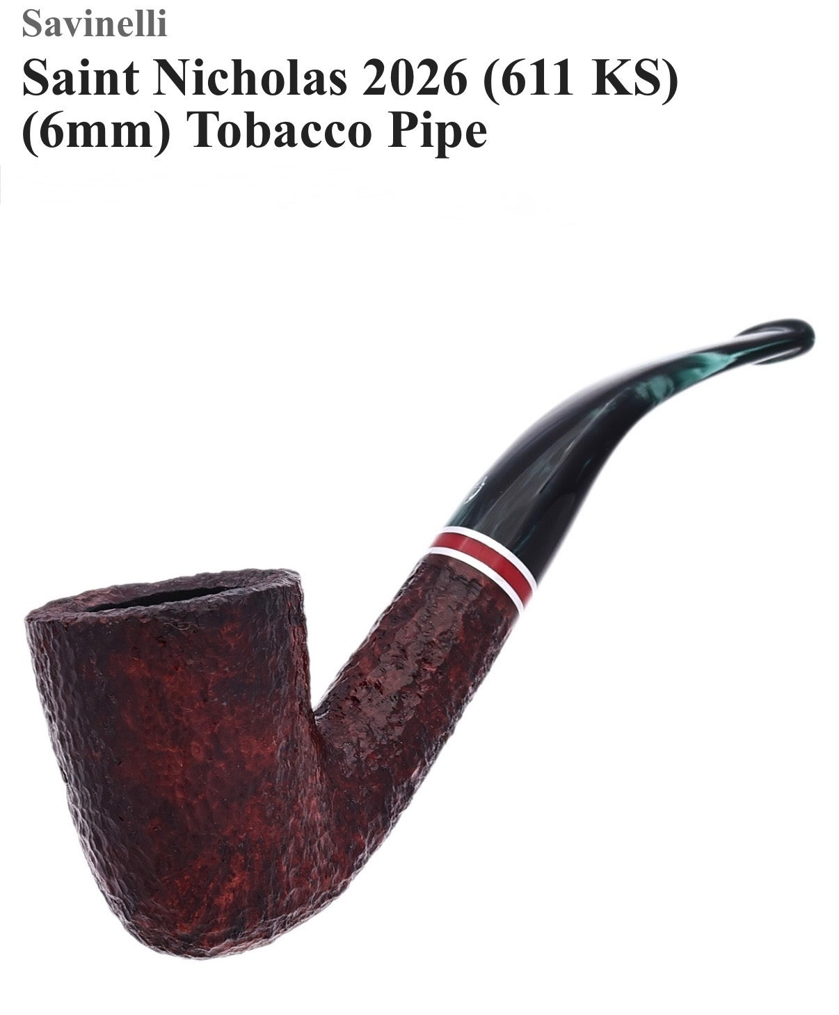 Savinelli Saint Nicolas 2026, 611KS (6mm)