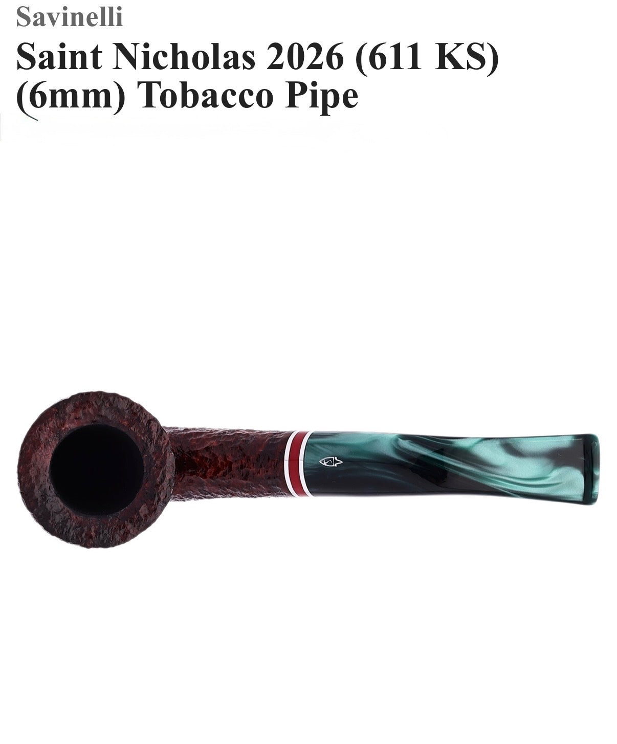 Savinelli Saint Nicolas 2026, 611KS (6mm)