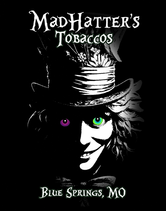 MadHatter's T-shirt, Medium, BLACK